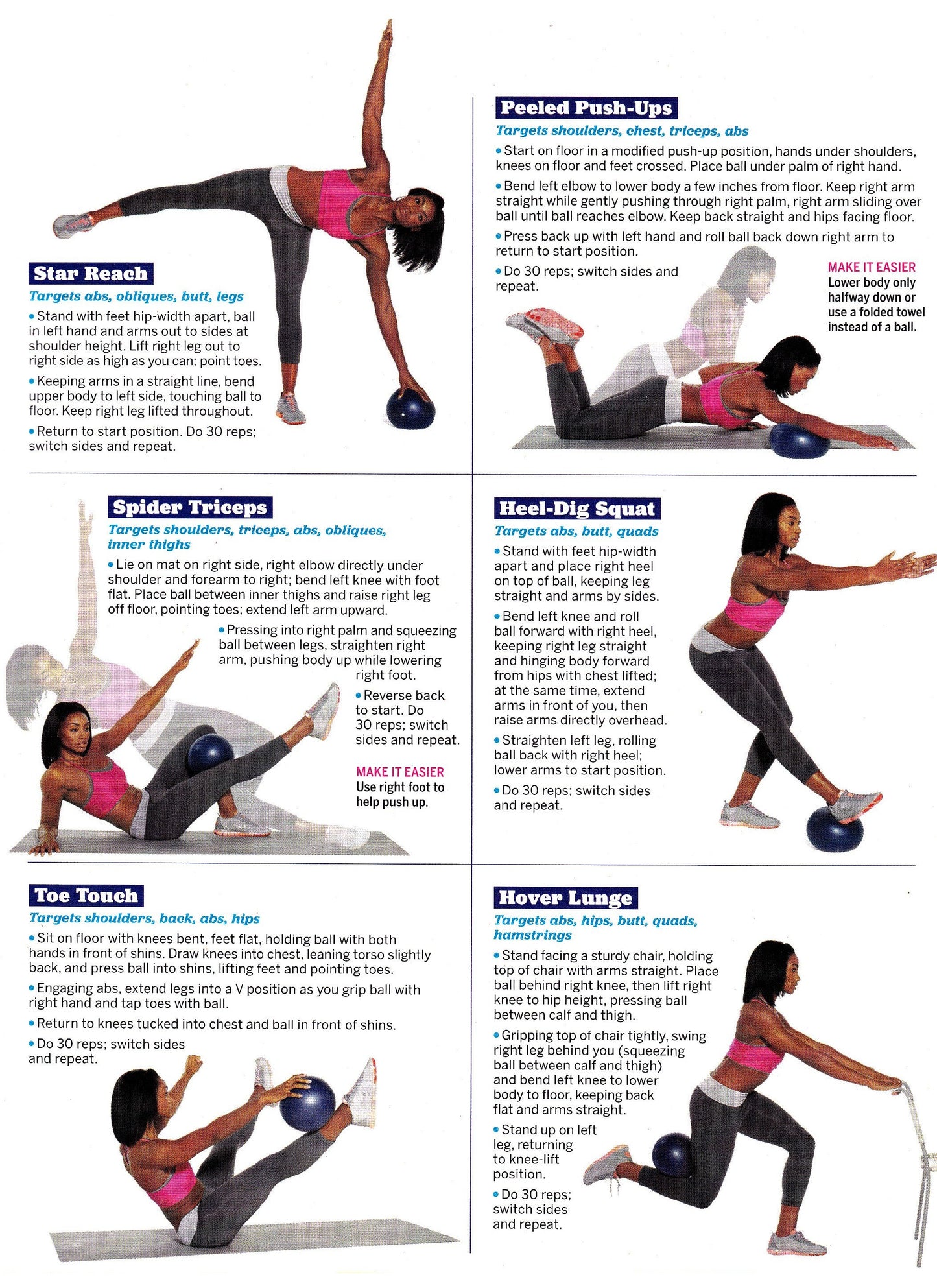 PILATES SMALL BALL. SET OF 3