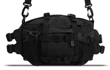 SPORTS BELLY BAG. BLACK