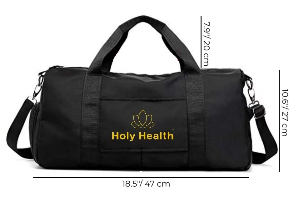 GYM SLING BAG. BLACK COLOUR