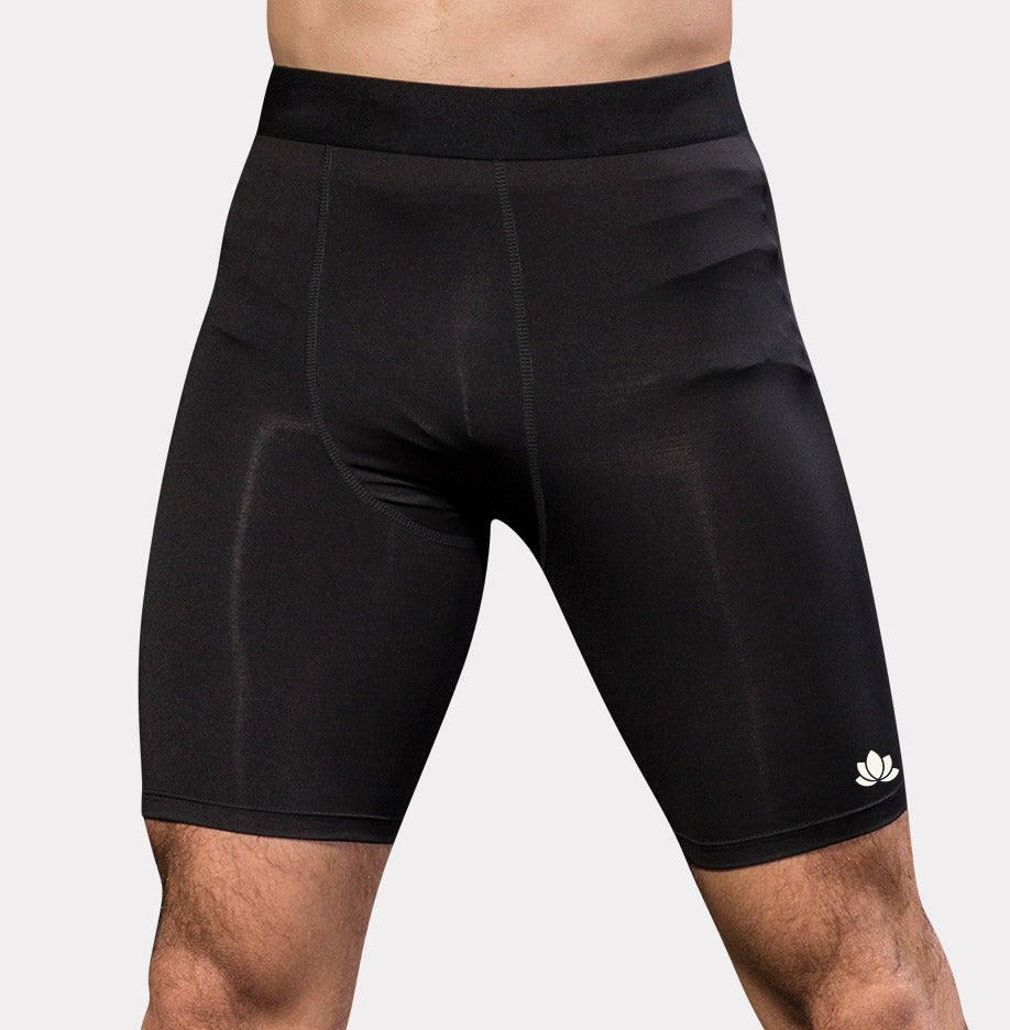 Men’s Performance Compression Shorts – Black | Engineered for Power & Comfort