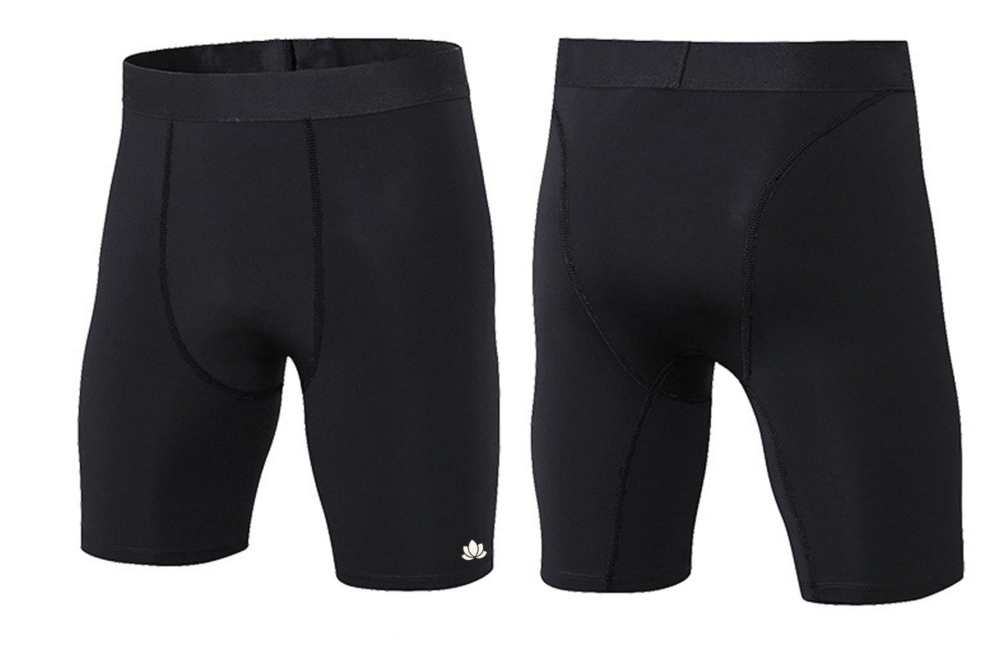 Men’s Performance Compression Shorts – Black | Engineered for Power & Comfort