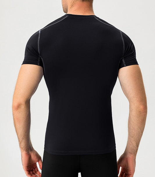 Men’s Fitness T-Shirt – Quick Dry, Performance Fit – Black / Blue / Green