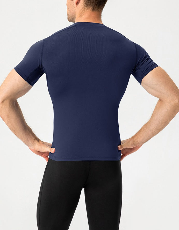 Men’s Fitness T-Shirt – Quick Dry, Performance Fit – Black / Blue / Green