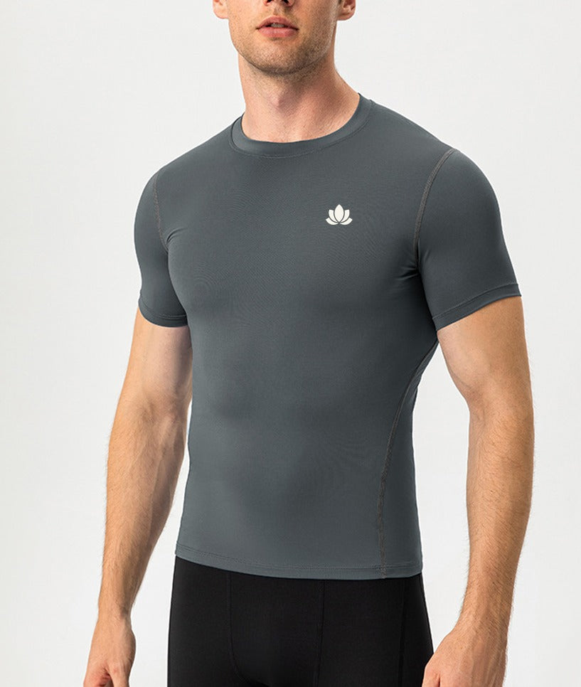 Men’s Fitness T-Shirt – Quick Dry, Performance Fit – Black / Blue / Green