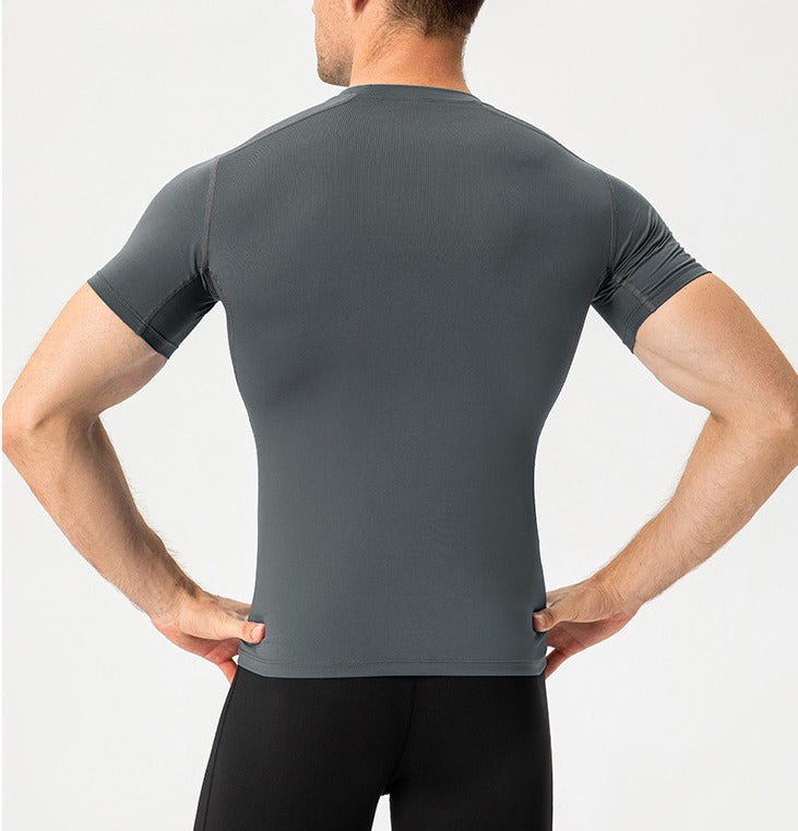 Men’s Fitness T-Shirt – Quick Dry, Performance Fit – Black / Blue / Green