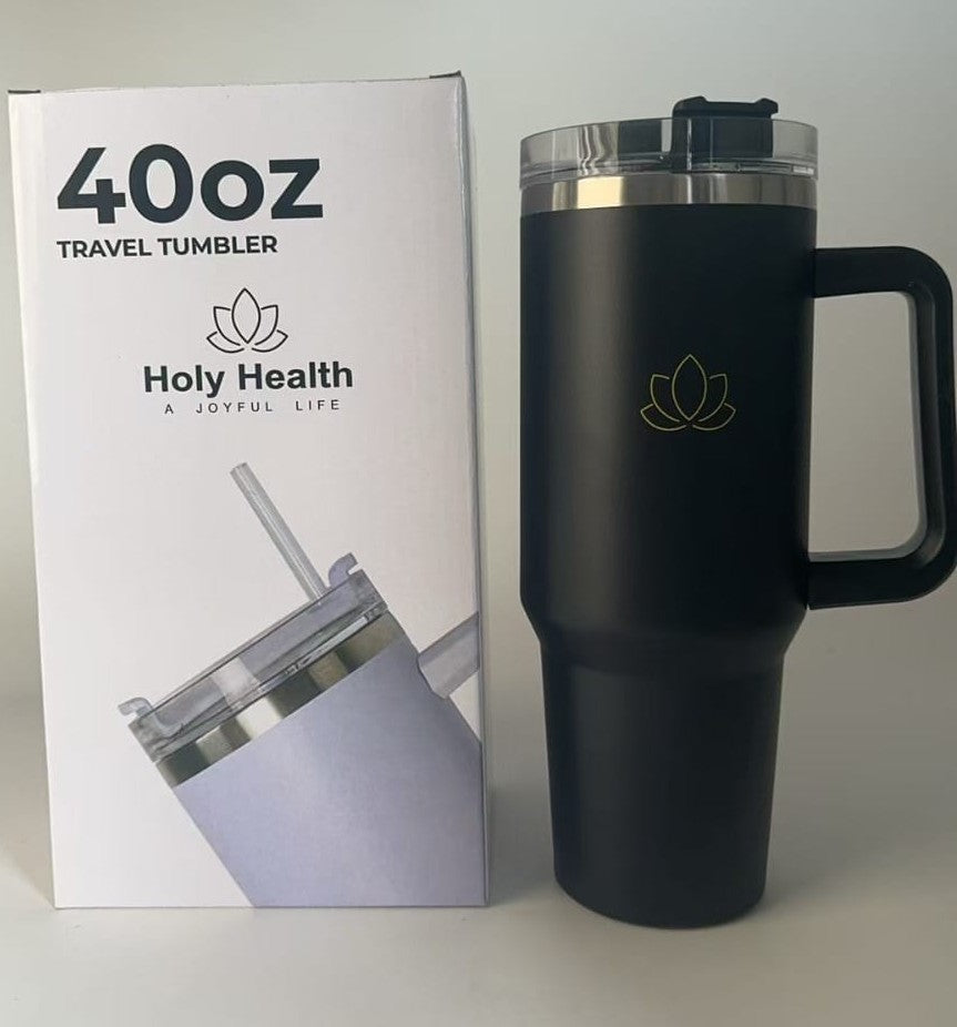 TUMBLER 40 oz, STAINLESS STEEL. 2 COLORS AVAILABLE