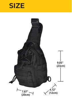 SPORTS SLING BACKPACK. GREEN