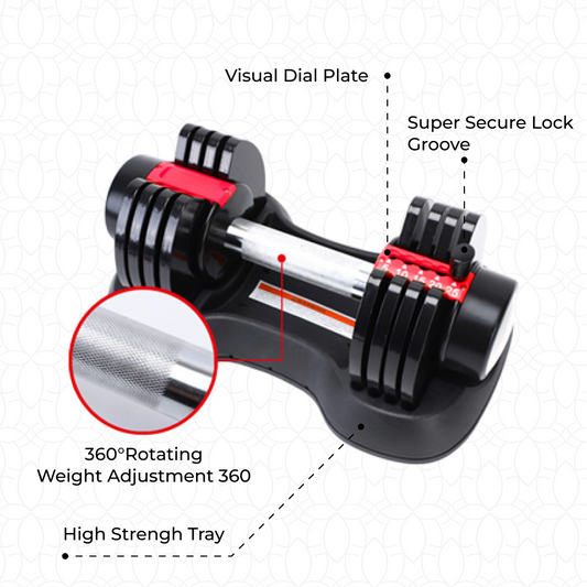MULTIFUNCTIONAL ADJUSTABLE DUMBBELL
