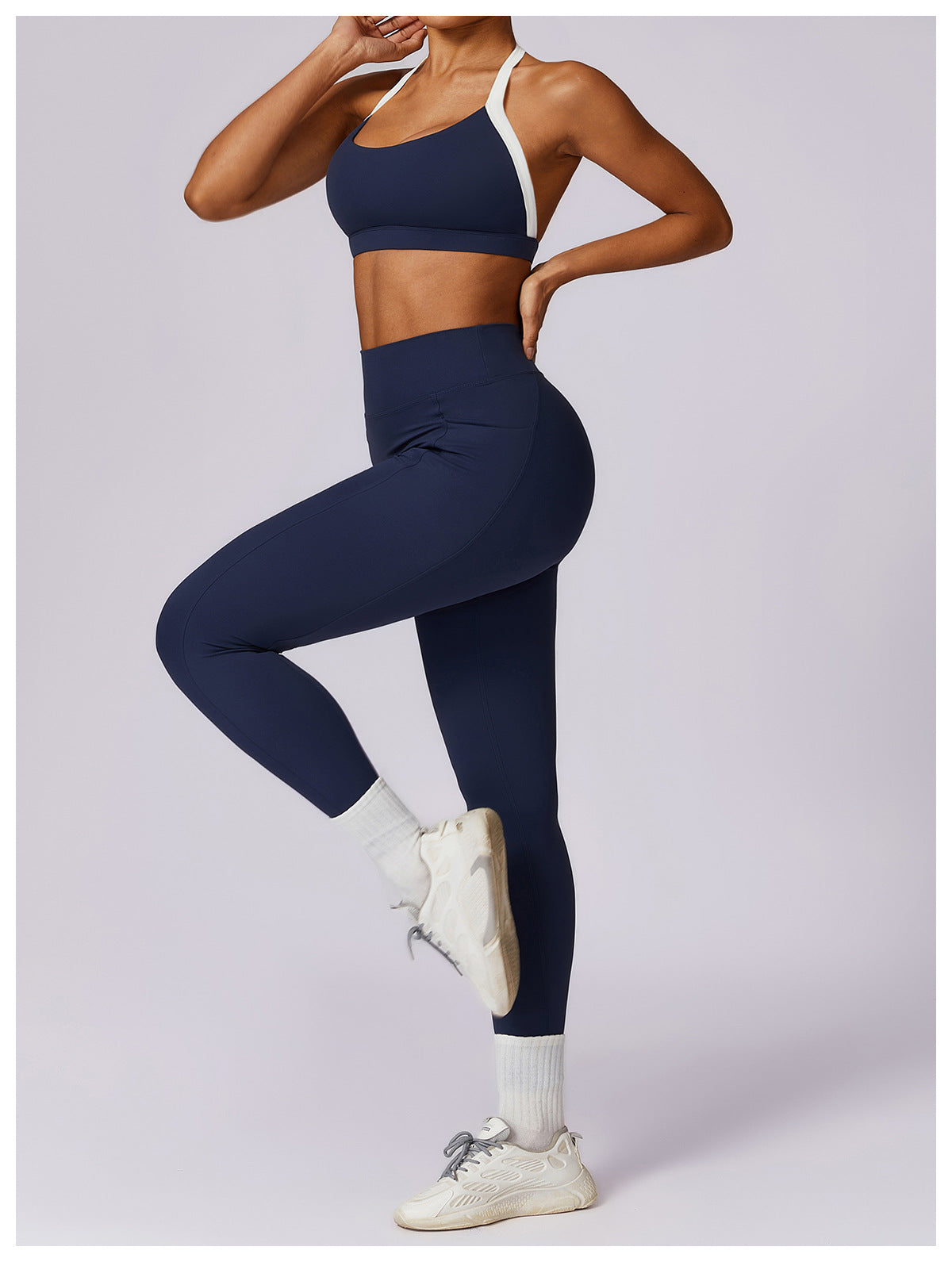 Fitness Bra. Blue