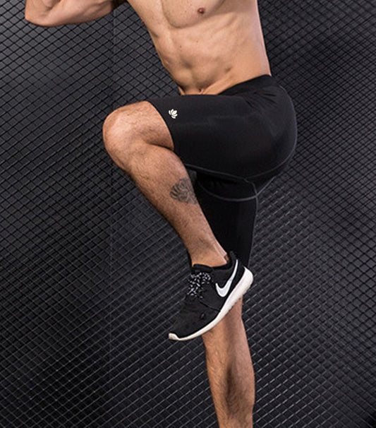 Men’s Performance Compression Shorts – Black | Engineered for Power & Comfort