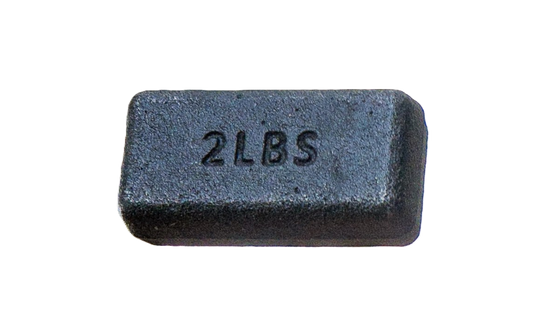 STEEL BLOCK FOR WEIGHTED VEST. SET OF 3