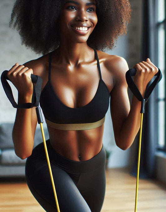 EXERCISE RESISTANCE TUBES. SET OF 5
